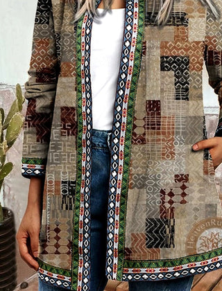 Rosemary Floral Patchwork Quilted Jacket - Nora & Rose Maine, view 4