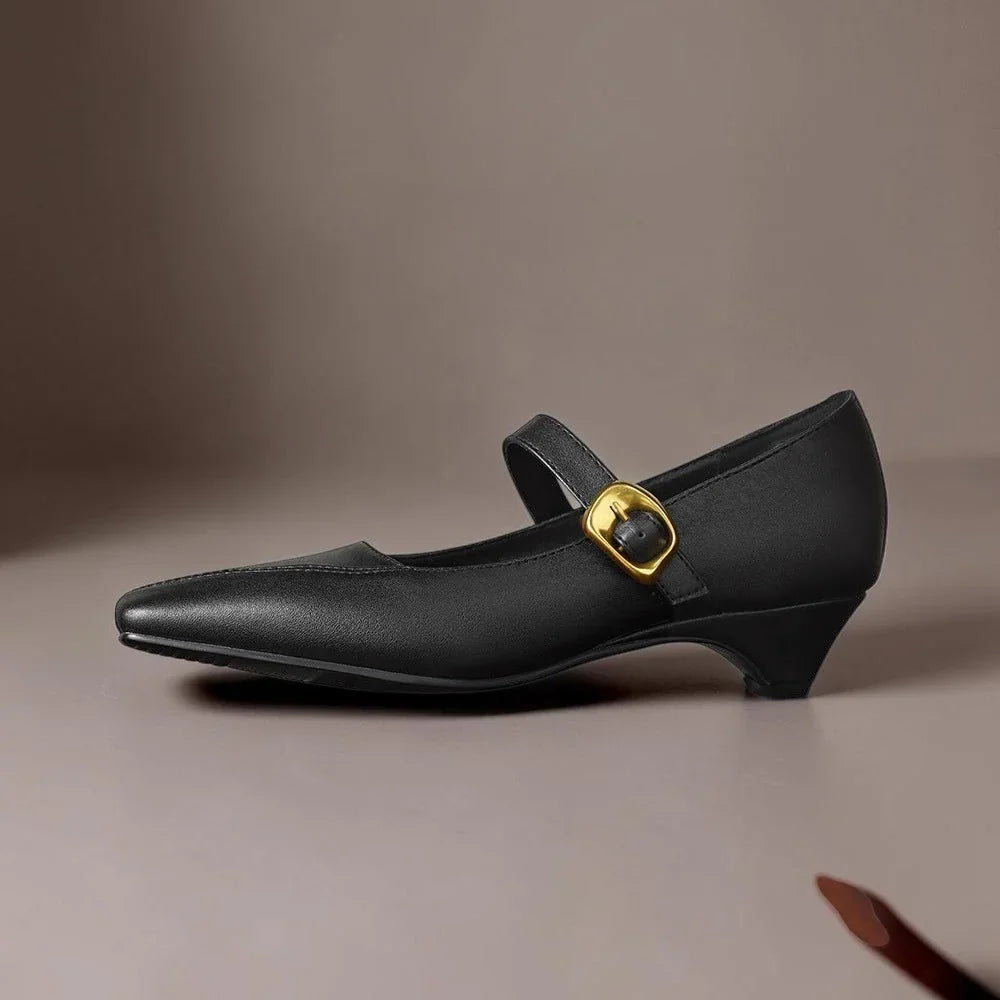 Zorae | Paneled Mary Jane Heel