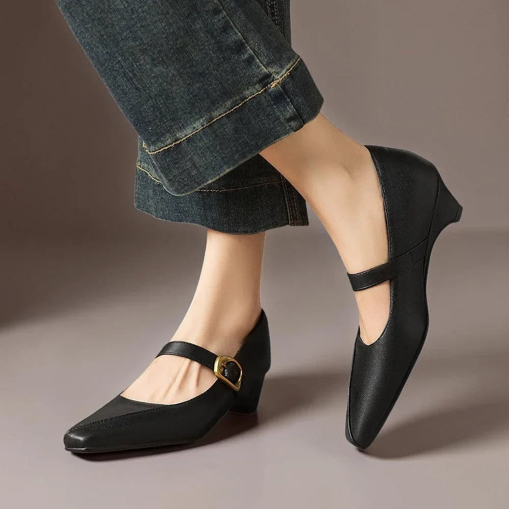 Zorae | Paneled Mary Jane Heel