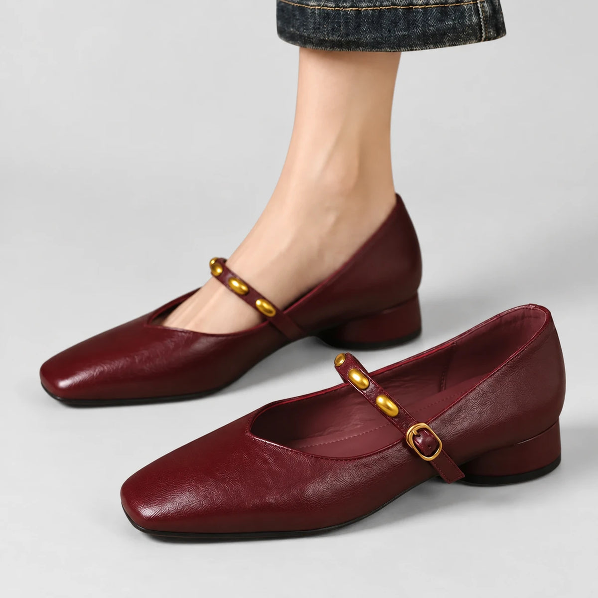 Zyra | Genuine Leather Flats
