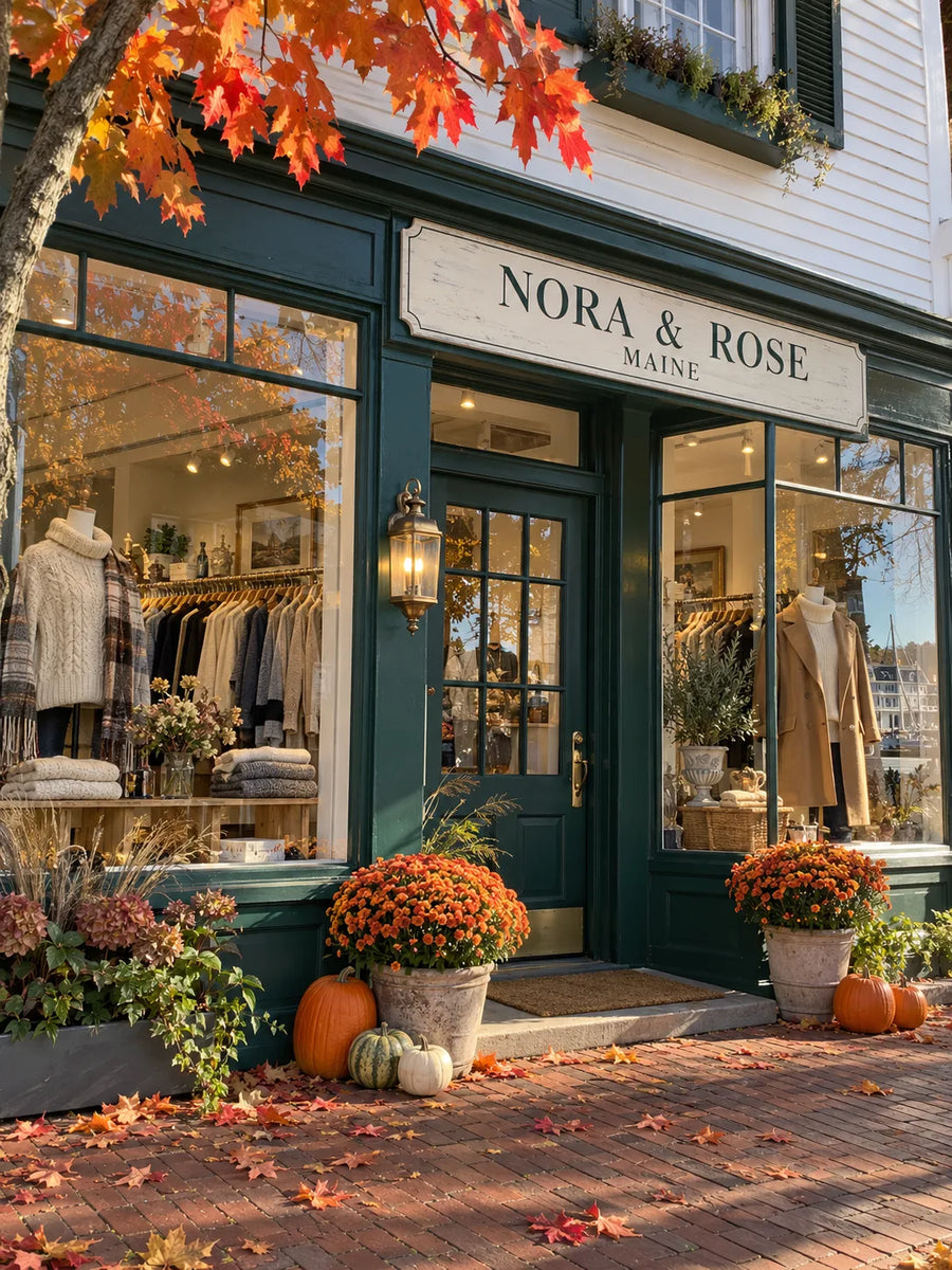 The Nora & Rose shop in Maine